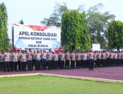 Operasi Ketupat Candi 2025 Selesai, Kapolres Pekalongan Apresiasi Personil dalam Gelar Apel Konsolidasi