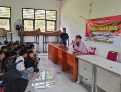 Polsek Sobang Gelar Sosialisasi Bahaya Kenakalan Remaja di SMKN 1 Sobang
