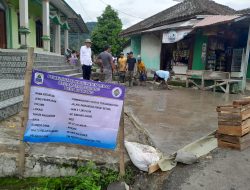 Kepala Desa dan Tokoh Adat Kasepuhan Tinjau Pembangunan Jalan Lingkungan di Kampung Sindang Agung