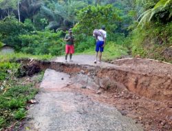 Longsor Putus Akses Jalan, Warga Dua Kampung di Hegarmana Terisolir — Pemerintah Desa Lakukan Langkah Darurat