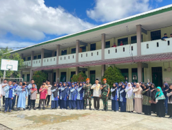 Tumbuhkan Jiwa Nasionalisme, SMPIT Insan Mandiri Gelar Latihan Bela Negara Bersama TNI AU