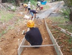 Diduga Ada Penyelewengan Dana ADK di Tapian Nauli, Warga Keluhkan Kualitas Pembangunan