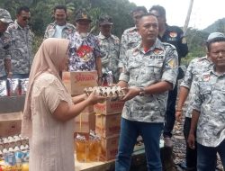 ORMAS RGPI Kabupaten Lebak Antusias Salurkan Bantuan kepada Korban Kebakaran di Desa Ciberem