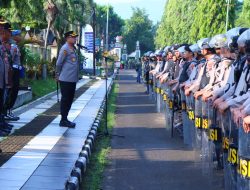Kapolres Tegaskan Tindakan Tegas Terukur untuk Antisipasi Kelompok Anarko