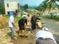 Warga dan Paguyuban Cisimeut Bersatu Perbaiki Jalan Utama Menuju Baduy, Dukungan Mengalir dari Tokoh Hingga Kepala Desa