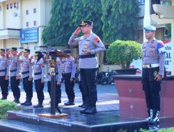 Kapolres Pekalongan Pimpin Upacara Hari Olahraga Nasional ke-42