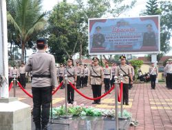 Kapolres Lebak Pimpin Upacara Sertijab Kapolsek Warunggunung dan Kapolsek Sobang