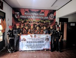 Kunjungan Komandan KOTI Maha Tidana Pemuda Pancasila Banten ke MPC Kabupaten Lebak Diterima dengan Meriah