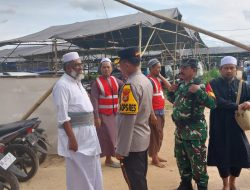 ‎Kapolres Lampung Selatan Tinjau Pengamanan Tabligh Akbar “Indonesia Berdoa