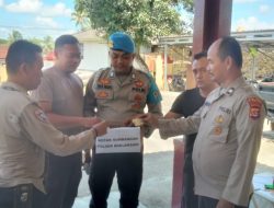 Polres Lebak dan Polsek Jajaran Salurkan Donasi untuk Masyarakat Terdampak Bencana di Sumatra
