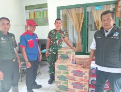 ‎PT Trimas Serahkan Bantuan Bencana Sumut Melalui Koramil 421-03/PNH