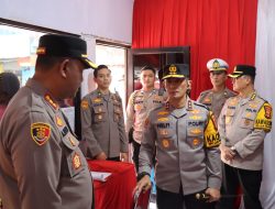‎Kapolda Lampung Monitoring Pos Pelayanan Nataru Di Pos Ramayana Dan Pos Terminal Rajabasa