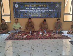 Musyawarah Desa Pasir Eurih Bahas Rancangan Draf APBDes Tahun Anggaran 2026