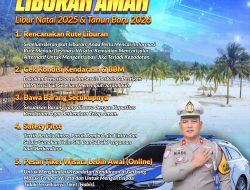 ‎Satlantas Polres Lampung Selatan Imbau Masyarakat Utamakan Keselamatan Selama Libur Natal dan Tahun Baru