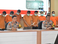 576 Knalpot Brong Diamankan, Polres Lebak Paparkan Capaian Kinerja Tahun 2025