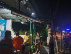 Kanit Binmas dan anggota melaksanakan Patroli C3 di Wilkum Polsek Leuwidamar