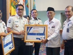 ‎Kalapas Kalianda Beni Nurrahman Terima Penghargaan Ombudsman RI, Perkuat Komitmen Pelayanan Publik