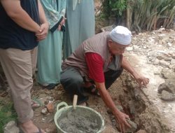 Peletakan Batu Pertama Pembangunan Masjid H. Asrul Alamsyah Di Kampung Ci Batu, Lebak
