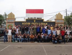 KING NAGA APRESIASI ATAS VIRALNYA DANDIM 0603/LEBAK RANGKUL INSAN MEDIA DI KABUPATEN LEBAK MENJADI MITRA STRATEGIS