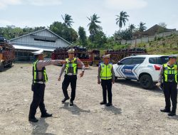 ‎Satlantas Polres Lampung Selatan Survei Jalur Lintas Dan Buffer Zone Jelang Operasi Ketupat 2026