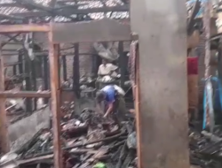 Si Jago Merah Hanguskan Rumah Warga di Cibeber, Diduga Akibat Kebocoran Gas Elpiji