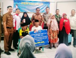 ‎Detik – Detik Jelang Idul Fitri 1447 H, Pemdes Bakauheni Salurkan BLT-DD kepada 64 KPM