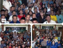 Ramadan Berbagi, Polresta Tangerang Dan Insan Pers Bagikan Takjil Hingga Sembako Untuk Petugas Kebersihan