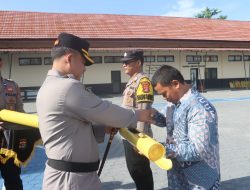 ‎Peran Masyarakat Jadi Kunci Kamtibmas, Polres Lampung Selatan Gelar Apel 1.000 Kentongan