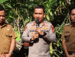 Bantu Akses Jalan Warga, Polres Lebak Bangun Jembatan Merah Putih Penghubung Antar Kampung