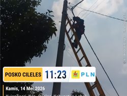 Petugas PLN Gerak Cepat Tangani Kabel Putus Di Cibogo, Dapat Apresiasi Dari Ormas BB
