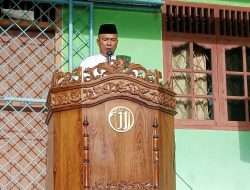 Masyarakat Dusun Way Apus Gelar Salat Idul Adha 1447 H Di Lapangan Yayasan SMK/SMP Bakauheni