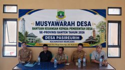 Musdes Desa Pasireurih Bahas Prioritas Pembangunan dan Pemberdayaan Masyarakat