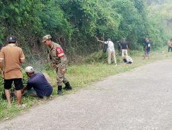 Warga Dusun Way Apus Gelar Gotong Royong Jumat Bersih, Wujudkan Lingkungan Bersih dan Sehat