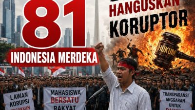 Menjelang Hari Kemerdekaan Bangsa Indonesia 17 Agustus 2026, Rakyat Bawah Menjerit Akibat Tekanan Ekonomi dan Korupsi yang Terus Menghiasi Pemberitaan