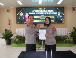 Polres Lebak Gelar Apel Satuan dan Farewell Parade Sambut Kapolres Baru dan Lepas Pejabat Lama