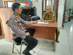 Kapolsek Cimarga Polres Lebak Melaksanakan Silaturahmi Ke Kantor Desa Cimarga
