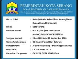Aktivis Banten Soroti Pembangunan SDN Masigit, Fitra: Pelaksana Harus Dievaluasi dan Bisa Diblacklist