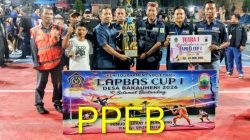 PPEB Bakauheni Juara 1 Lapbas Cup 1, Taklukkan KPJ Kampung Jering 3-1 di Grand Final