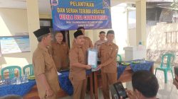Pelantikan dan Serah Terima Jabatan Kepala Desa PLT ke Pj Desa Calungbungur Berlangsung Khidmat