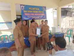 Pelantikan dan Serah Terima Jabatan Kepala Desa PLT ke Pj Desa Calungbungur Berlangsung Khidmat