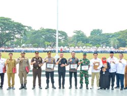 HUT PMI ke-81, 1.840 Anggota PMR Kabupaten Lebak Dilantik