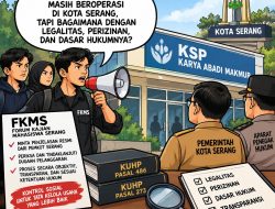 FKMS Soroti Keberadaan KSP Karya Abadi Makmur di Kota Serang